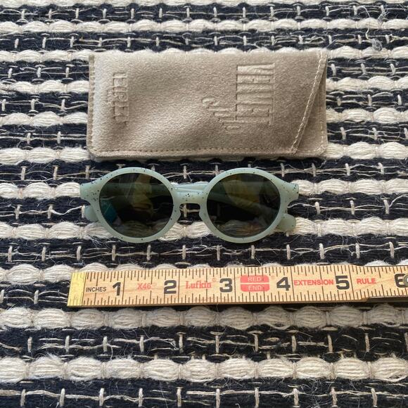 🌿Izipizi D Dyed Green Velvet Club Baby Toddler UV Protection Sunglasses 0/9 M - Picture 7 of 7